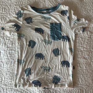 Kyte Crew Neck Tee in Rhino 6T